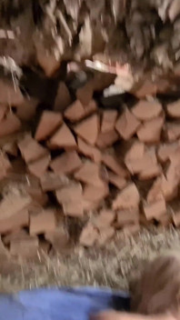 Ruské veřejné lázně s velkými přirozenými prsy