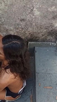 Fucking My Stepdaughter on the Stairs