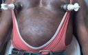 Black smoking muscle stepdad: Muskel-papi raucht nippel und pumpt sperma