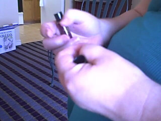 BBW nurse Vicki adventures with friends: I file my nails and push back cuticles