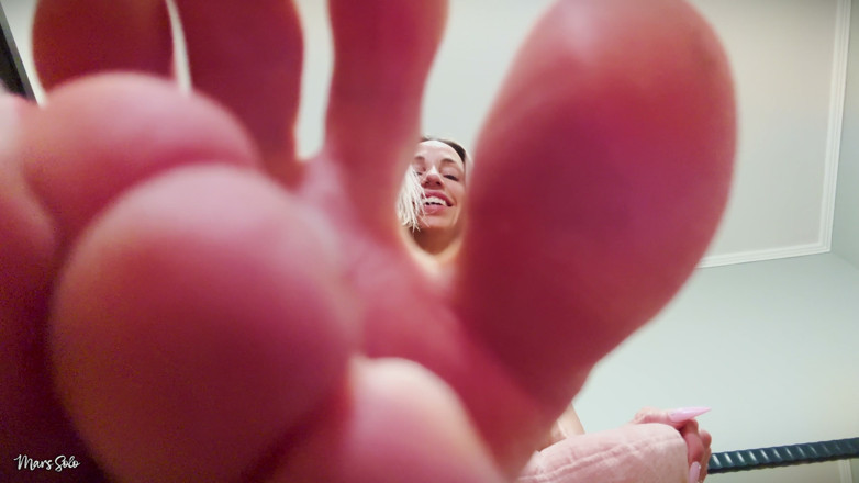 MarsSolo: Bound &amp; Made to Sniff My Stinky Sweaty Gym Feet: POV...