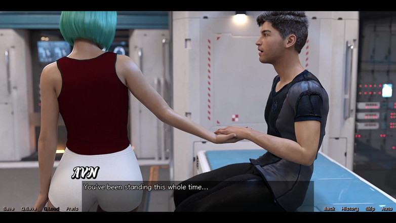 AVN Teller: Terdampar di luar angkasa - bermain dan mencium dokter seksi