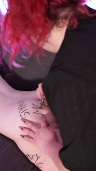 Transgirl Transformed as a Human Sexdoll