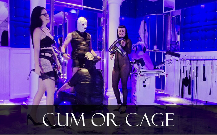 Lady Blackdiamoond: Eiaculazione o tenuta in gabbia