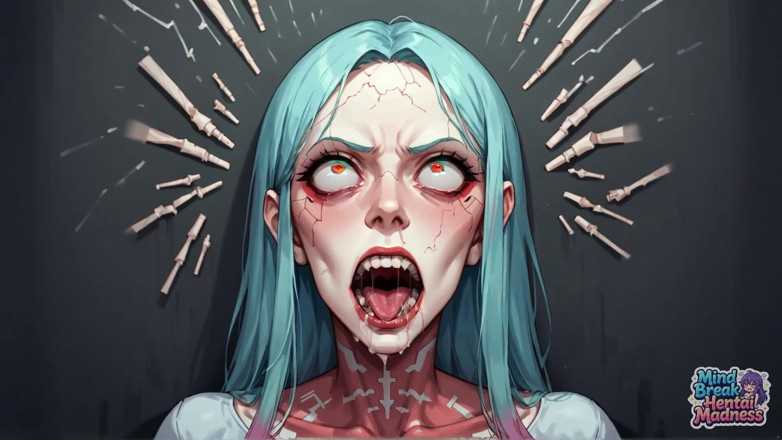 Mind Break Hentai Madness: Tyrkysové trhliny: Blaženost protahování bradavek