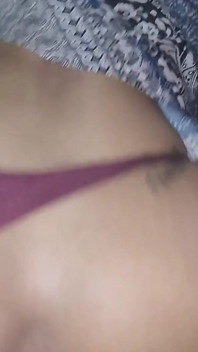 Brunette Feels Horny When Giving Her Ass