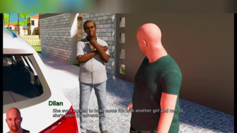 3DXXXTEEN2 Cartoon: Anna schiet haar eerste porno-mercial. 3D porno tekenfilmseks