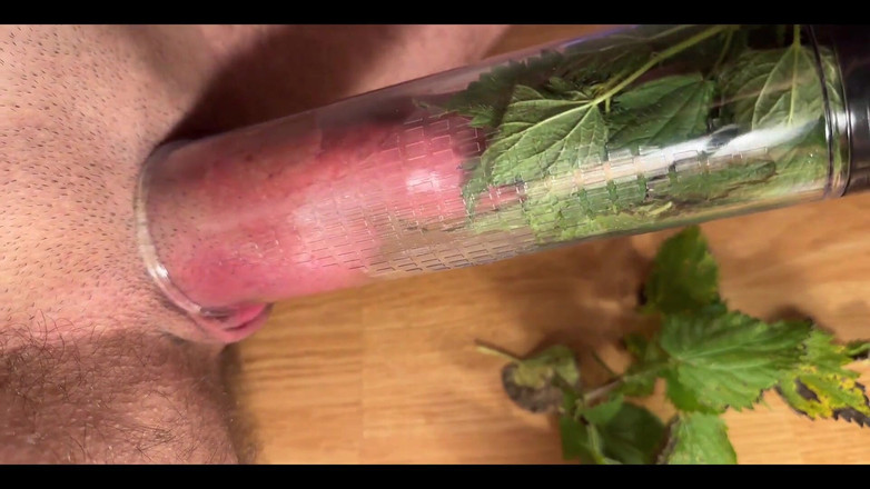 cbtLove: CBT Sting Nettles Pump Cum