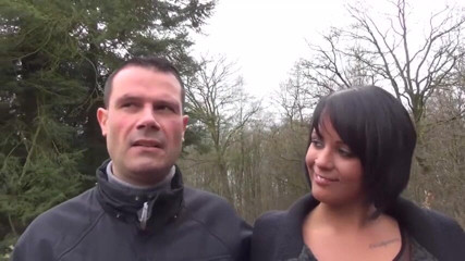 German amateur - 100% German hardcore videos: Brunette milf gets fucked in the woods