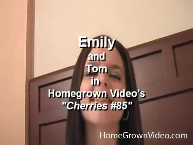 Homegrown Amateurs: Emily Gets a Fuck and a Facial From Tom