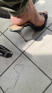Bardzo seksowne obcasy i stopy