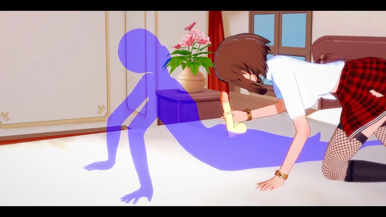 HentaiTubes: Můj hrdina Akademie Hentai - Uraraka honění a šukání - japonská asijská Manga...