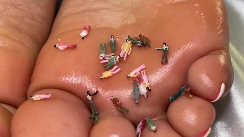 Pink Foxx: Coccola post-pedicure