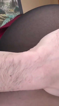 Neighbor's Curvy Black Pantyhose - Her Sheer Panty Flash Leads to Ripped Tights and Deep Sex - Cut3