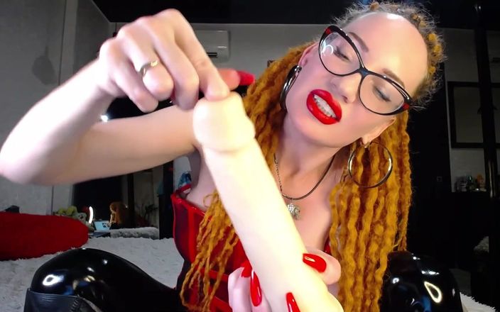 BadAssBitch: Cbt joi uzun kırmızı Nails.mp4