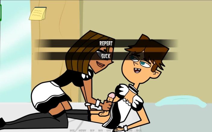 LoveSkySan69: Total Drama Harem - Part 7 - Sexy Maid and the Handjob by...