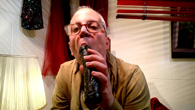 Dildo Man and Cross Hard Sex: Extralarge dildo a velmi dobré sperma