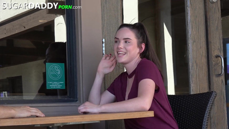 Sugar Daddy Porn: Girl Next Door Found Daddy Cock for Extra Clothes Money.