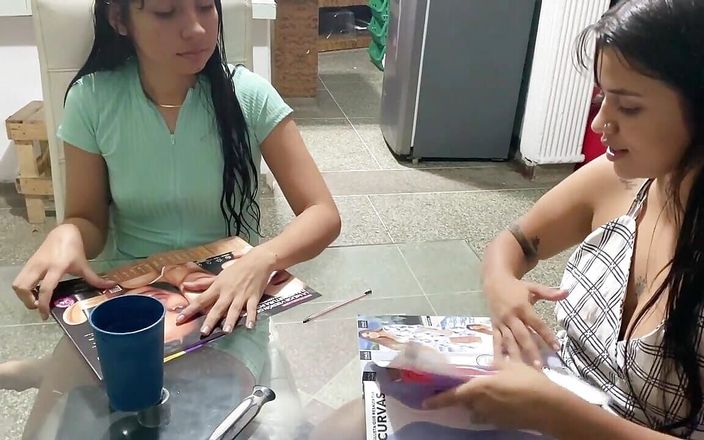 DAYANNA: Como ela é rica chupa meus peitos! Eu convidei minha amiga...