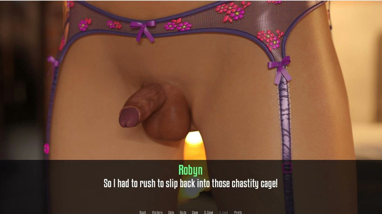 XXX Games Bunk - Trans: Anita's Internship - Gameplay - Roleplay - Shemale Rubbing on Table to Cum...