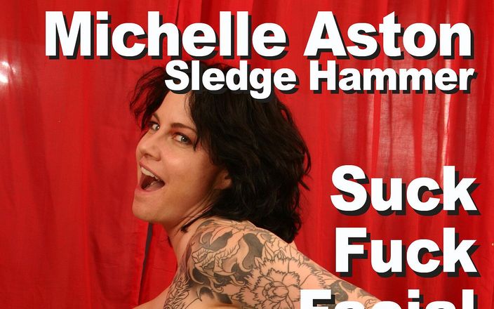 Edge Interactive Publishing: Michelle Aston et Sledge Hammer sucent et baisent un facial