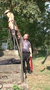 Humiliated bottle I pussy