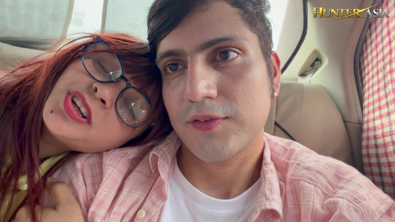 Hunter Asia: When the Road Trip Gets Too Hot - Sex in Car