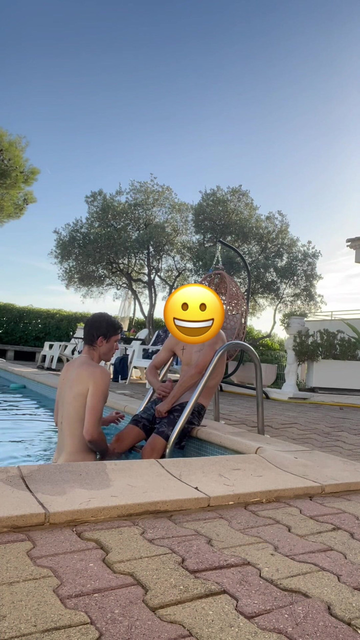 Gabriel Loma: Poolparty und Spaß auf der Treppe