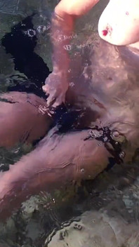 Swimming Naked in Cyprus
