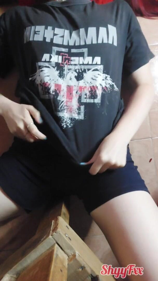 Tu Gauchita Argentina: Nimfomană roșcată timidă se masturbează înainte de cina de Crăciun cu...