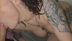 Tatianal 1: Tatianal onun penisini emiyor ve ağzına boşalıyor