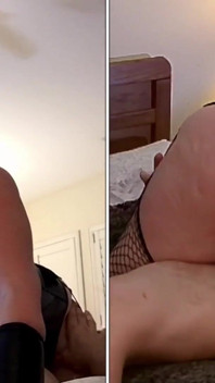 Le posizioni cowgirl e missionaria danno orgasmi multipli alla nonna vedova nera