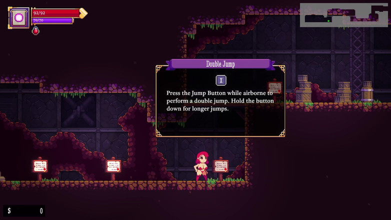 LewdArcade: Scarlet Maiden Side Scroller Hra [část 01] Mini sexuální hra [18+] porno hra...