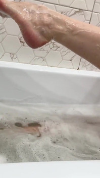 Excitation dans la salle de bain
