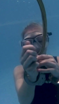 Underwater Bondage, Kink & Cum in My Tight Wetsuit