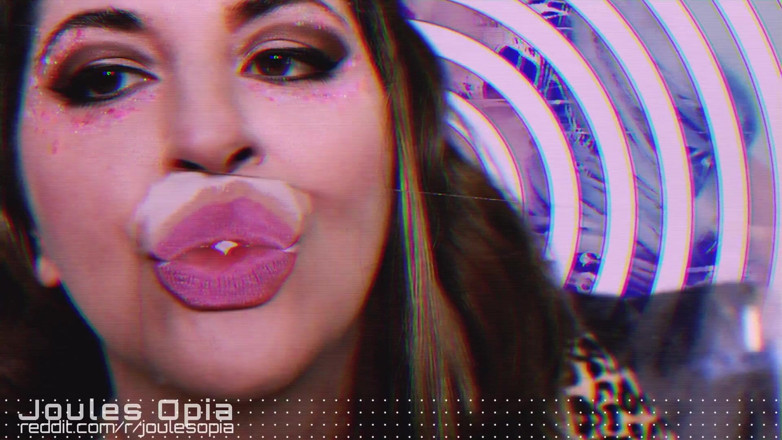 goddessjoules: Plexiglass całuje szminkę Fetysz Asmr