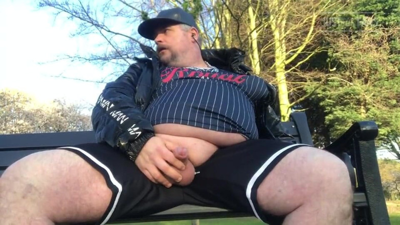B A Bear: Fat Stepdaddy Getting My Cock Out