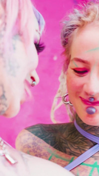 Hippie and Bimbo Anal Fuck with Crazy Toys
