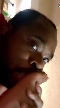 When She Invites Herself for a Foot Massage N Feet Worship
