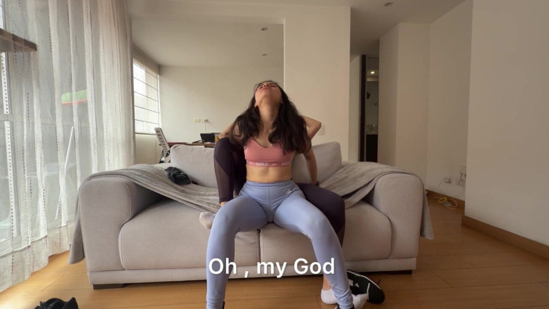 scarlettandc: ライクラを履いた熱いセックス