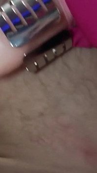 Tina Jerking off My Dick - French Manicure Nails Fetish