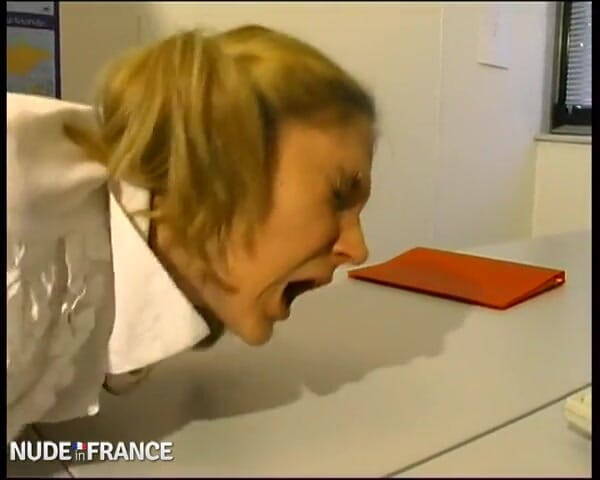 La France a Poil: Petite Blonde Slut Gets Her Ass Fucked by Her Teacher...