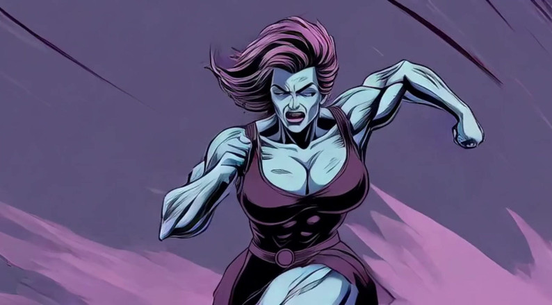 AI Porn: Ai Wanita Atletik Dalam Adegan Kartun