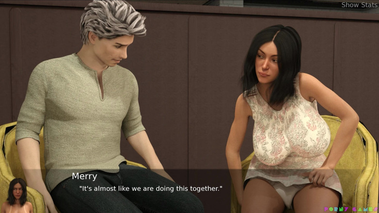 Porny Games: Project hot wife - exibicionismo de café (90)