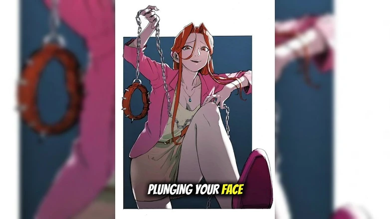 Angular Dominique: Sexy femdom kreslený film - perverzní příběh dominance