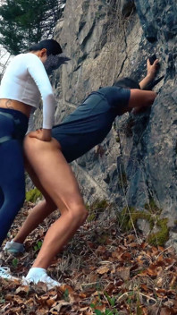 Mia Fucked Her Toy Boy Outdoor in the Nature!