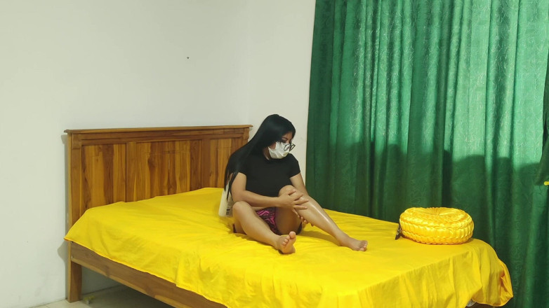 NEGRITA SEXY: ฉันทาครีมบํารุงผิวขณะถ่ายวิดีโอโป๊ของคนรักของฉัน