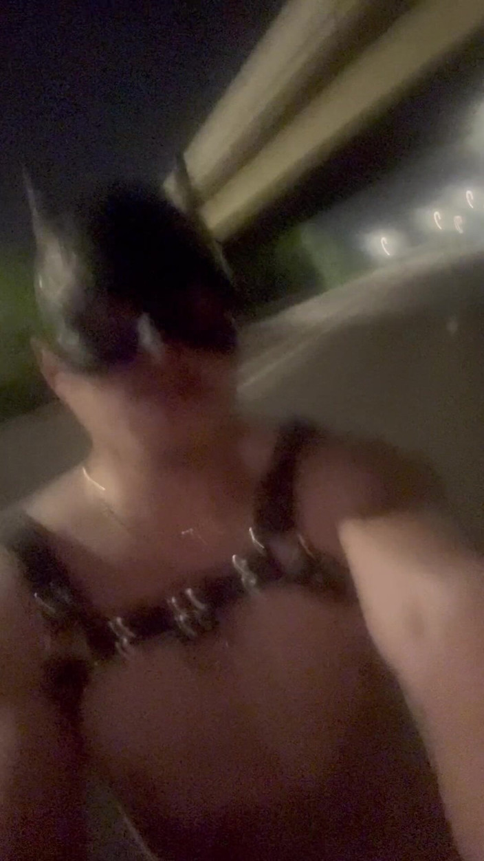 Barenakedmuscles: Naked Muscular Asian Stud Owns the Night Streets in Nothing...