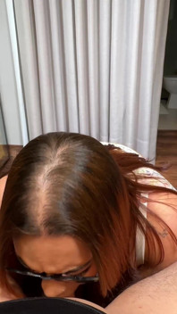 Angel BBW idzie po hiszpańsku i połyka spermę