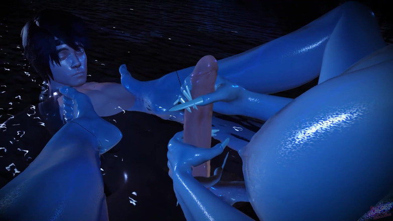 3DHentaiBeauties: Phires fantezi bölüm 3: su denemesi